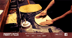Desktop Screenshot of paddyspizza.com