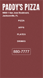 Mobile Screenshot of paddyspizza.com